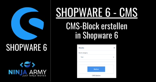 CMS-Block erstellen in Shopware 6
